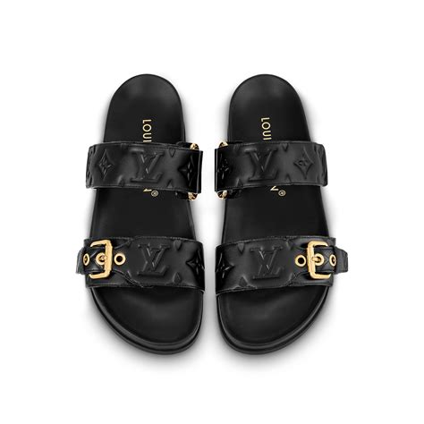 bom dia lv|bom dia flat mule black.